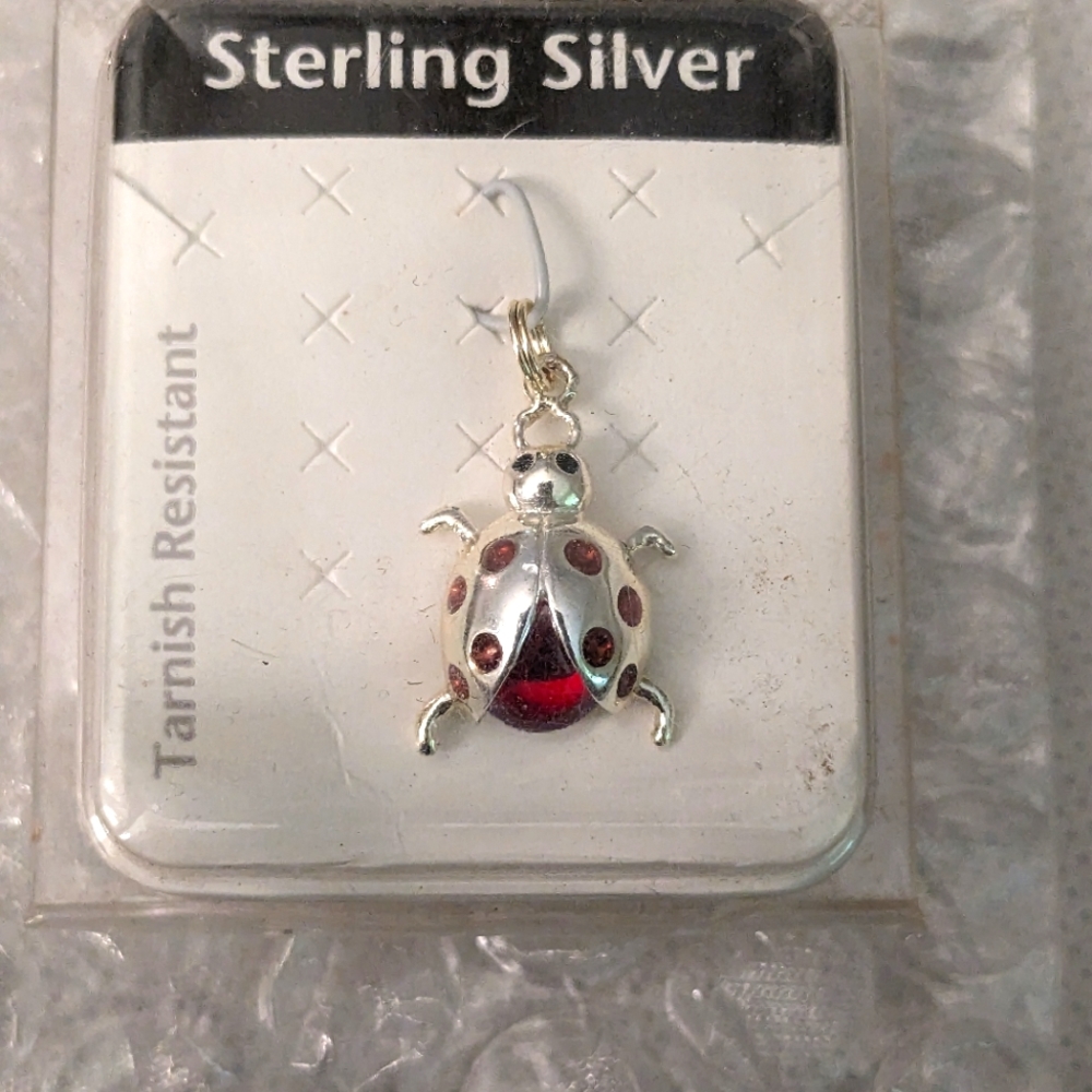 Ladybug Belly Ring - image 1